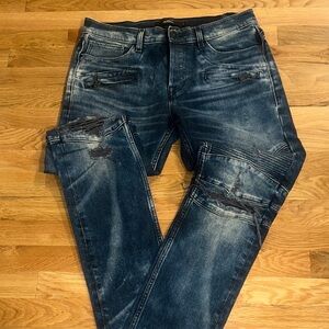 Hudson Men’s Skinny Biker Jeans sz 33
